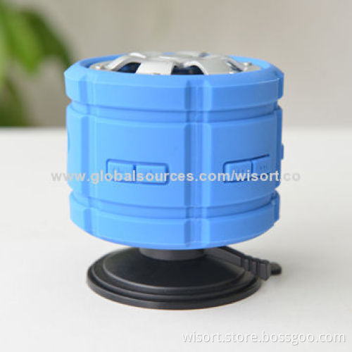 New design car wheel waterproof Bluetooth speaker/can be fixed on wall